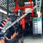 CCS Approved 12 inch Hydraulic Cutter Suction Dredger