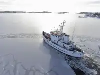 Ice going passanger vessel Dan Broström