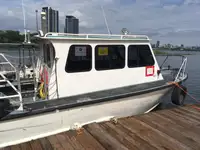 1989 28' Alum Monark/Sea Ark Work boat