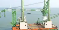 Self-Elevating Wind Turbine & Offshore Service Vessel